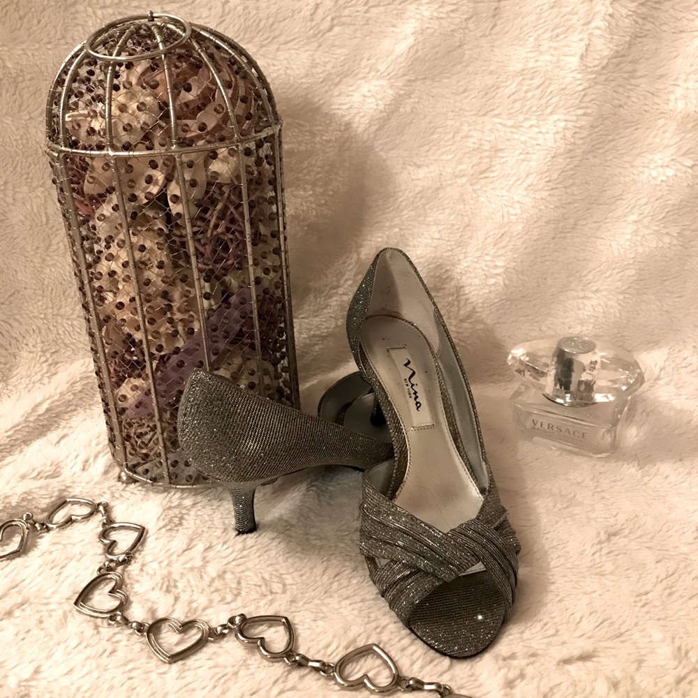 Glittery Bridal Shoes